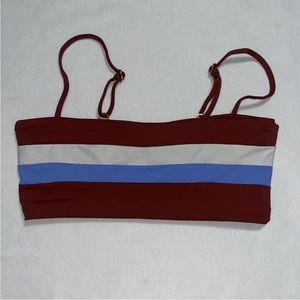 NWOT L*SPACE REBEL STRIPE TOP Sz M